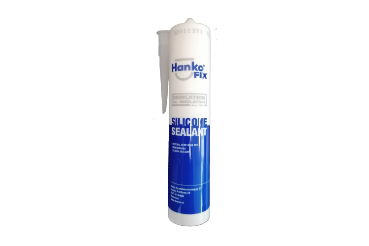 Hanko Fix silicone sealant neutraal transparant 310ml